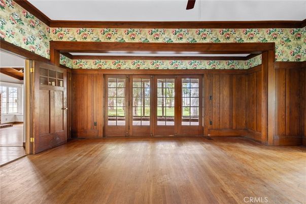 Empty room, Interior, Wood Texture Flooring