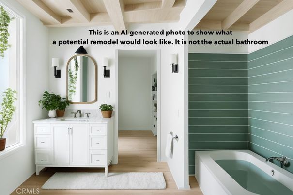 Bathroom, Interior, Wooden Beams, Wooden Ceilings, Wood Texture Flooring