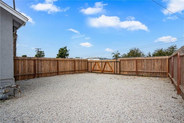 Backyard, Exterior