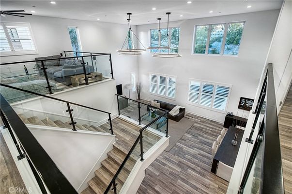 Interior, Pendant Lights, Recessed Lighting, Wood Texture Flooring