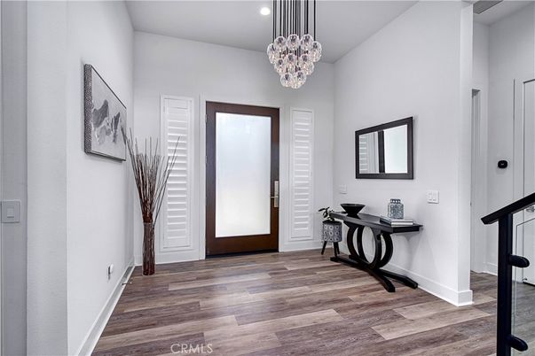 Chandelier, Interior, Pendant Lights, Recessed Lighting, Wood Texture Flooring