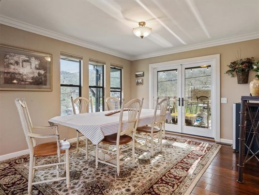 Dining room, Interior, Wood Texture Flooring