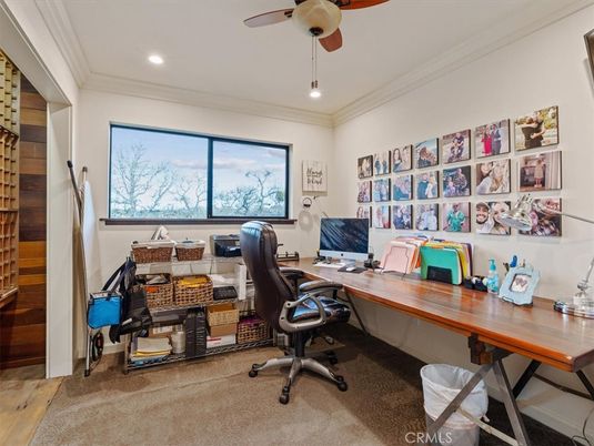 Home Office, Interior, Recessed Lighting