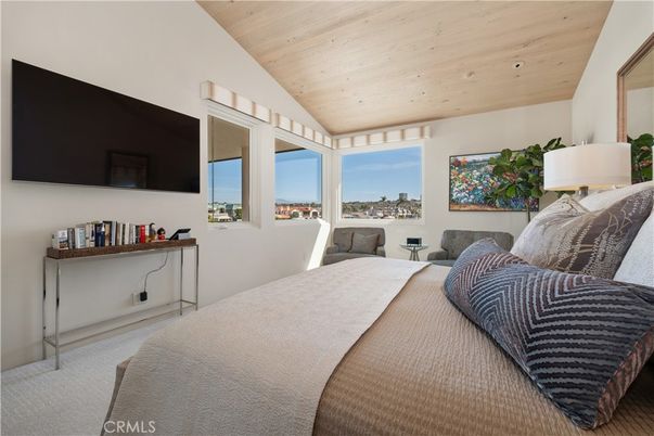 Bedroom, Interior, Wooden Ceilings