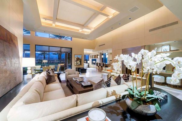 Dining room, Interior, Living room, Recessed Lighting