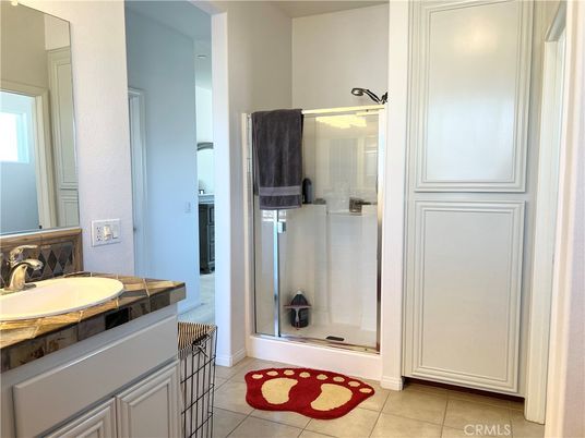 Bathroom, Glass Shower, Interior, Tile Countertops