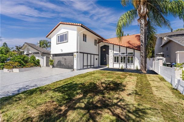 Attached, Backyard, Exterior, Facade, Spanish Mediterranean