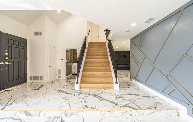 Interior, Marble, Recessed Lighting