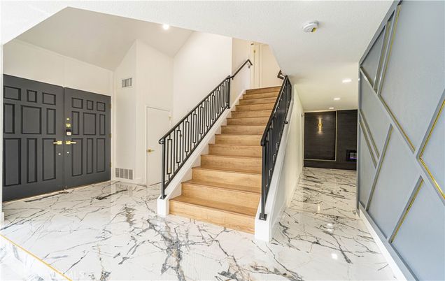 Interior, Marble, Recessed Lighting