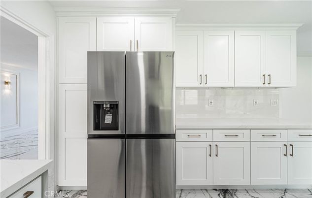 Interior, Kitchen, Marble, Stainless Steel Appliances