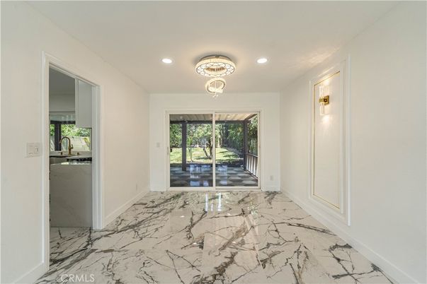 Interior, Marble, Recessed Lighting