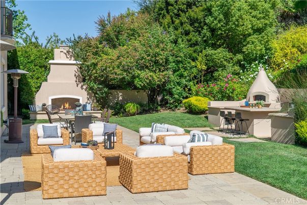 Backyard, Exterior, Fireplace