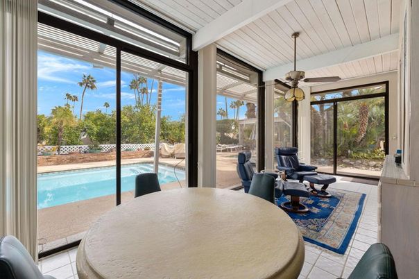 Dining room, Interior, Pool, Sun Room