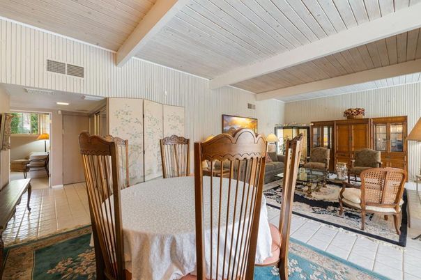 Dining room, Interior, Living room, Wooden Ceilings
