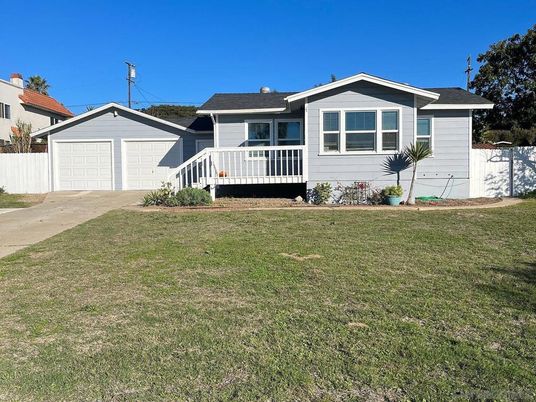 Attached, Backyard, Detached Garage, Exterior, Facade, Ranch