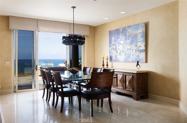 Chandelier, Dining room, Interior, Recessed Lighting, Water