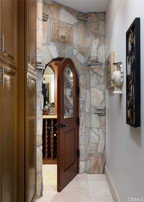 Interior, Stone Walls, Wine Storage