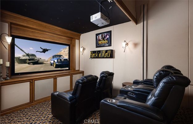 Home Theatre Room, Interior, Projection Screen, Theatre Room