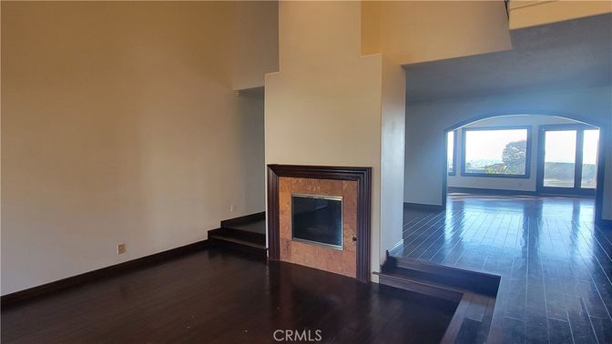 Fireplace, Interior, Wood Texture Flooring