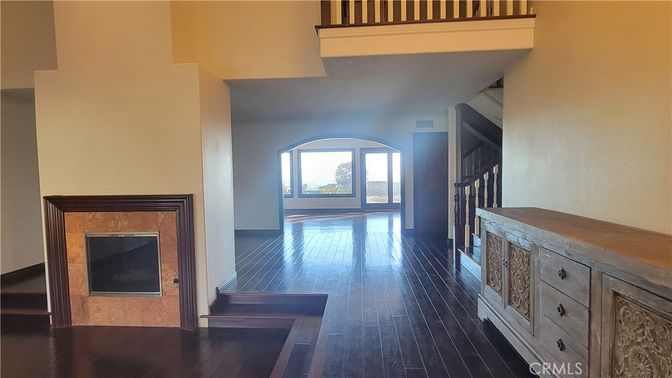 Fireplace, Interior, Wood Texture Flooring