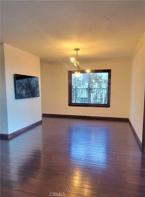 Empty room, Interior, Pendant Lights, Wood Texture Flooring
