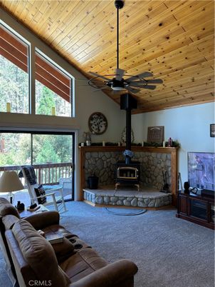 Fireplace, Interior, Living room, Wooden Ceilings