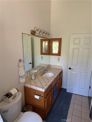 Bathroom, Dual Sink Vanities, Interior, Tile Countertops