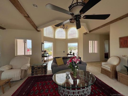Interior, Living room, Wooden Beams