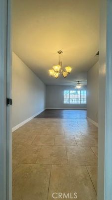 Empty room, Interior