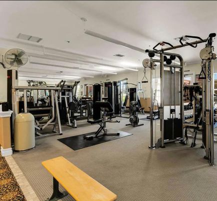 Fitness Equipment, Gym, Interior