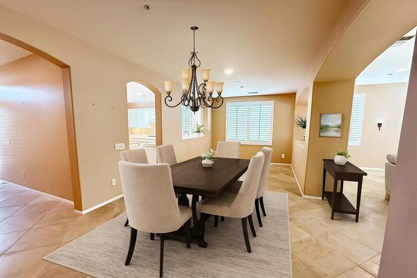 Chandelier, Dining room, Interior, Pendant Lights, Recessed Lighting