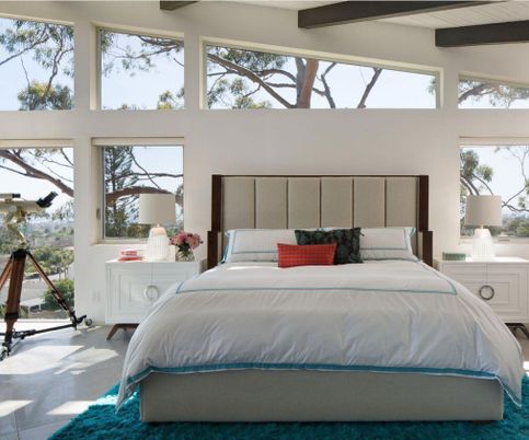 Bedroom, Interior, Wooden Beams