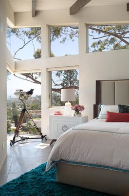 Bedroom, Interior, Wooden Beams