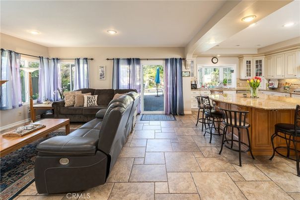 Interior, Kitchen, Living room, Recessed Lighting