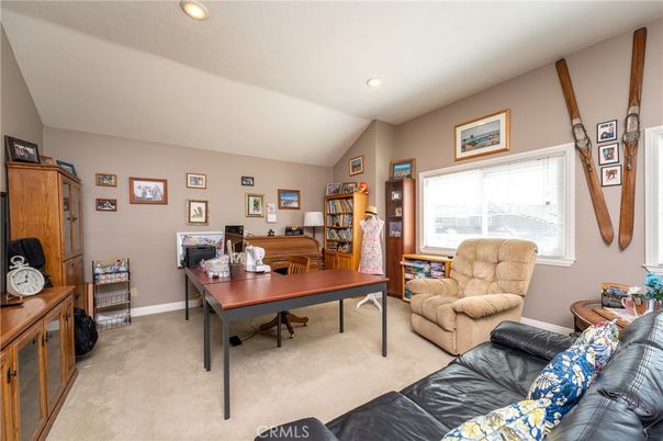 Home Office, Interior, Recessed Lighting