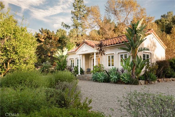 Backyard, Exterior, Facade, Spanish Mediterranean