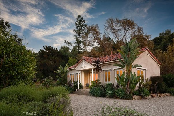 Backyard, Exterior, Facade, Spanish Mediterranean