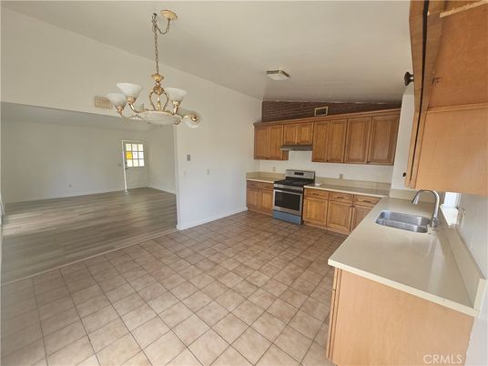 Chandelier, Interior, Kitchen, Pendant Lights, Wood Texture Flooring