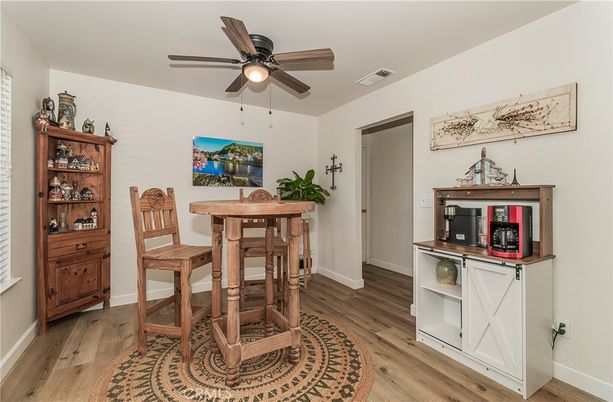 Dining room, Interior, Wood Texture Flooring