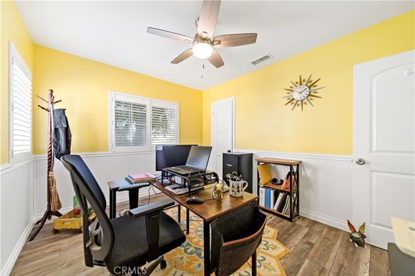 Home Office, Interior, Wood Texture Flooring