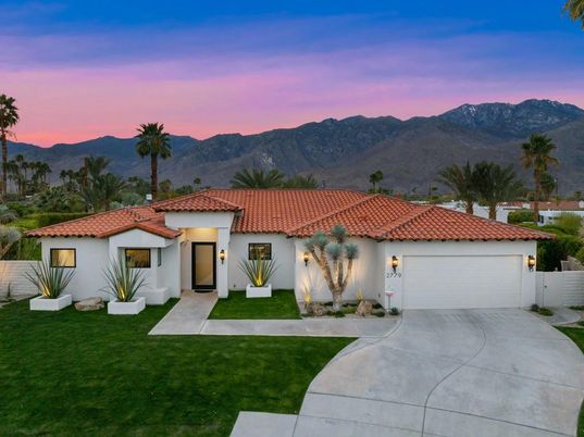 Attached, Backyard, Exterior, Facade, Spanish Mediterranean