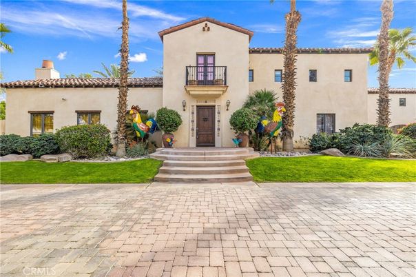 Backyard, Exterior, Facade, Spanish Mediterranean