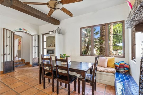 Dining room, Interior, Wooden Beams