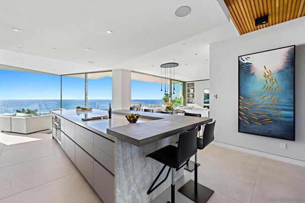 Interior, Kitchen, Pendant Lights, Recessed Lighting, Water