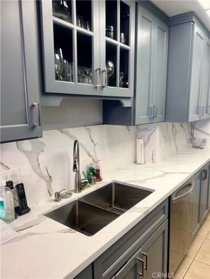 Interior, Kitchen, Marble Walls