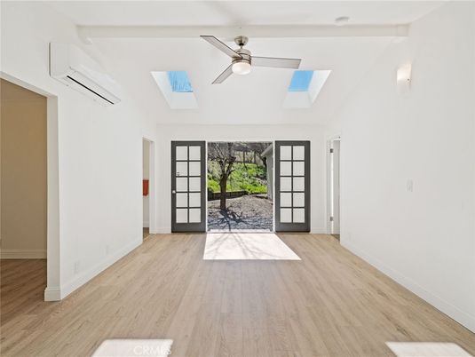 Empty room, Interior, Wood Texture Flooring
