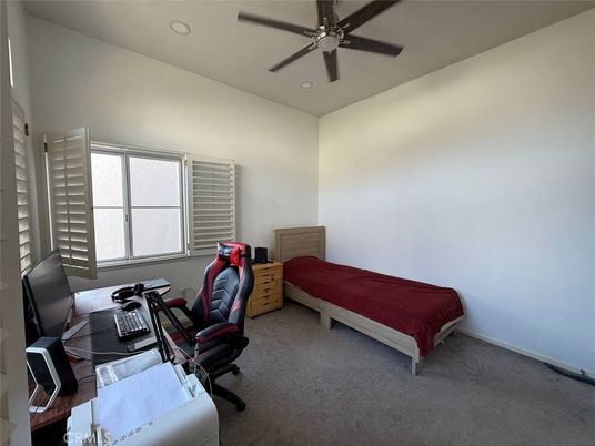 Bedroom, Home Office, Interior, Recessed Lighting