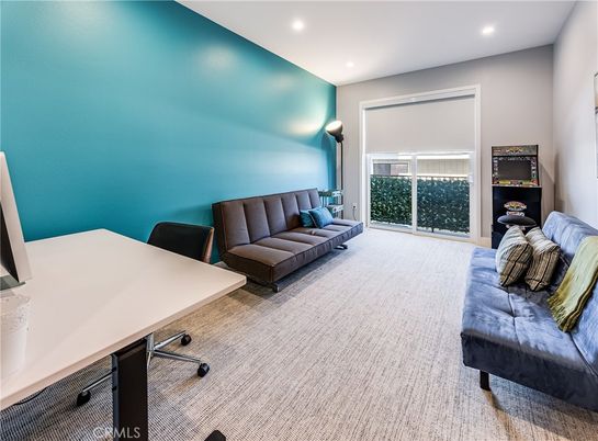 Home Office, Interior, Recessed Lighting