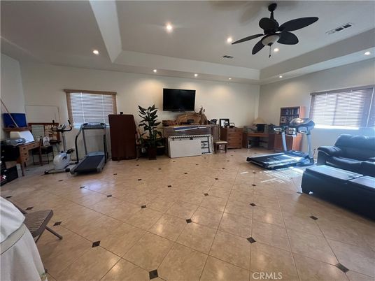 Fitness Equipment, Interior, Recessed Lighting