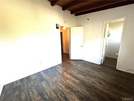 Empty room, Interior, Wooden Beams, Wood Texture Flooring